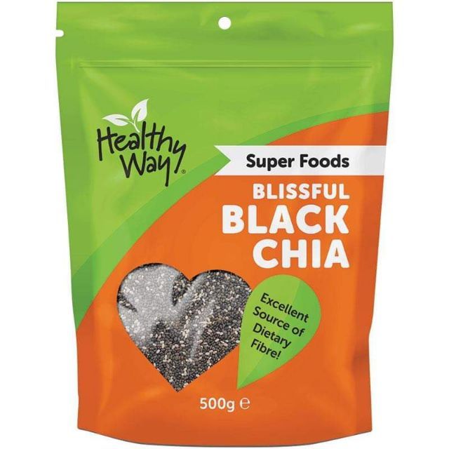 Hạt chia Healthy Way Blissful Black Chia Seed 500g