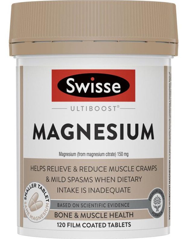 Swisse Ultiboost Magnesium 120 Tablets