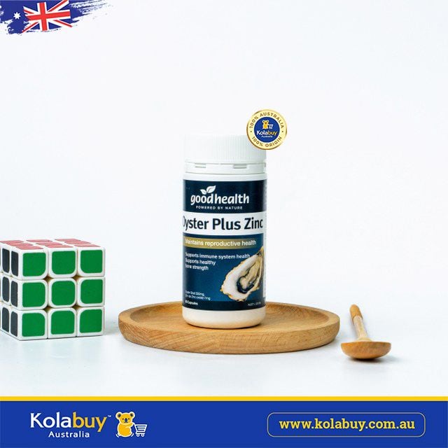 Viên uống Tinh chất hàu biển Goodhealth Oyster Plus Zinc 60 viên