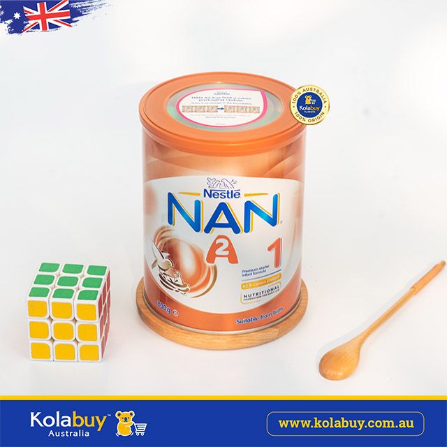 Sữa bột Nan A2 số 1 cho bé từ 0-6 tháng Nan A2 stage 1 800g
