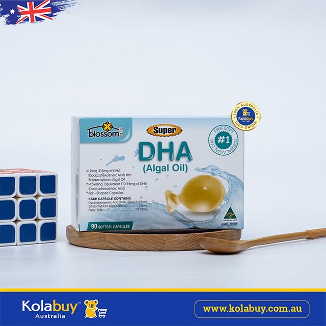 Viên bổ sung DHA cho bé Blossom Health Super DHA (Algal Oil) for Kids 90 viên