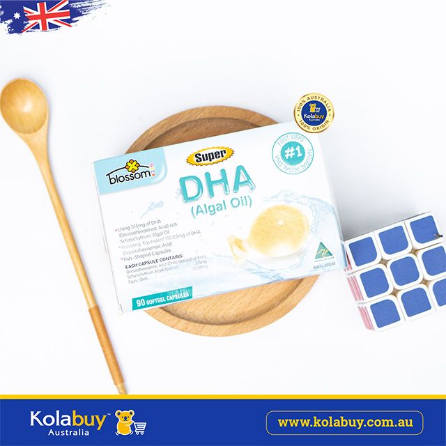 Viên bổ sung DHA cho bé Blossom Health Super DHA (Algal Oil) for Kids 90 viên