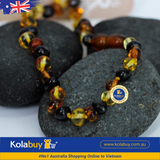 Vòng Hổ phách cho bé Baltic Amber Teething Bracelet Baby