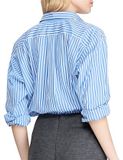 Big Fit Striped Cotton Shirt