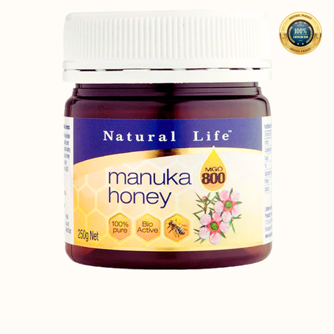 Mật ong thiên nhiên Manuka Honey Natural Life Úc (MGO 800/20+) 250g