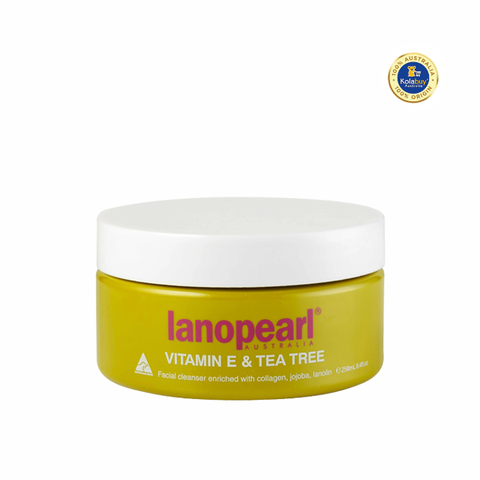 Sữa rửa mặt cho da dầu mụn Lanopearl Vitamin E & Tea Tree 250ml