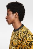 QUILTED JACQUARD SWEATSHIRT