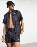 Siksilk monogram co-ord swim set