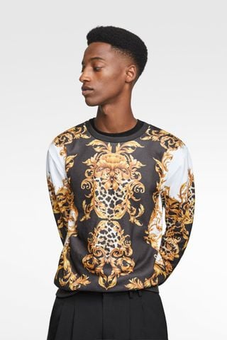 BAROQUE PRINT SWEATSHIRT