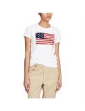 Short Sleeve Flag Tee Knit