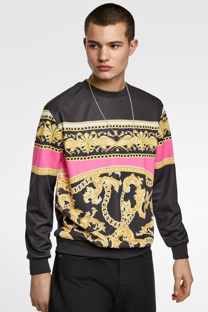 NEON BAROQUE SWEATSHIRT