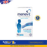 [Special Set] Chăm sóc sức khỏe trước sinh cho cả nam và nữ Elevit 100v & Menevit 90v (Discount đến 30%)