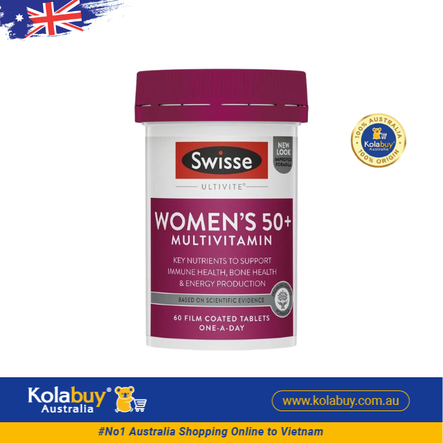 [Special Set] Chăm sóc sức khoẻ phụ nữ cao tuổi Sữa Ensure & Swisse Women Ultivite 50+ (Discount đến 30%)