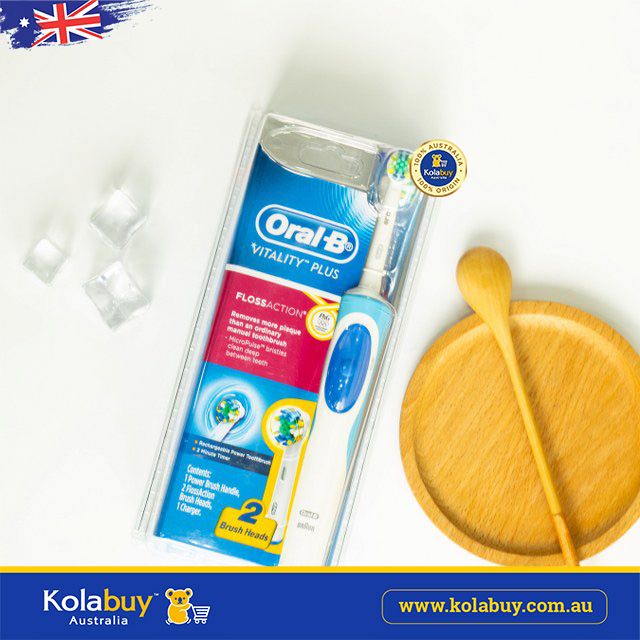 Bàn chải đánh răng điện Oral B Vitality Plus Power Toothbrush Floss Action