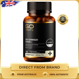 Viên uống bổ não GO Healthy Ginkgo 9000 1-A-DAY 60 Viên