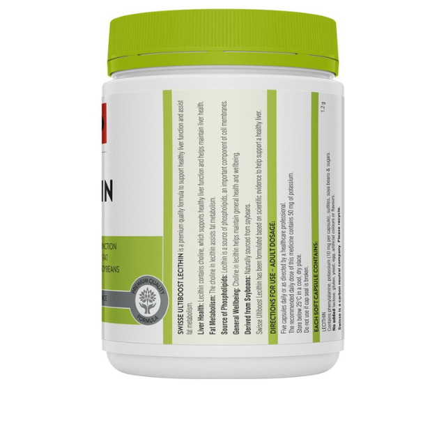 Viên uống Mầm đậu nành Swisse Ultiboost Lecithin 1200mg 300 viên