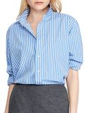 Big Fit Striped Cotton Shirt