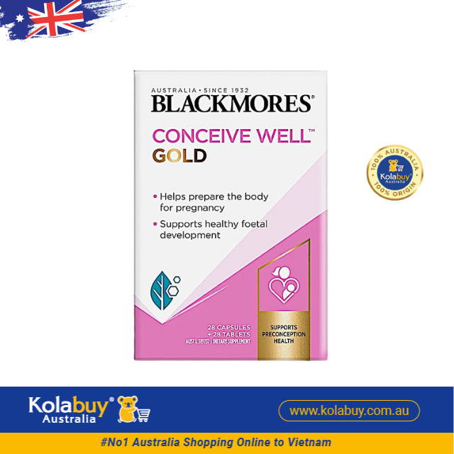 [Special Set] Chăm sóc sức khỏe trước sinh cho cả nam và nữ Bổ trứng Blackmores 56v & Tinh chất Hàu Úc Oyster plus (Discount đến 30%)
