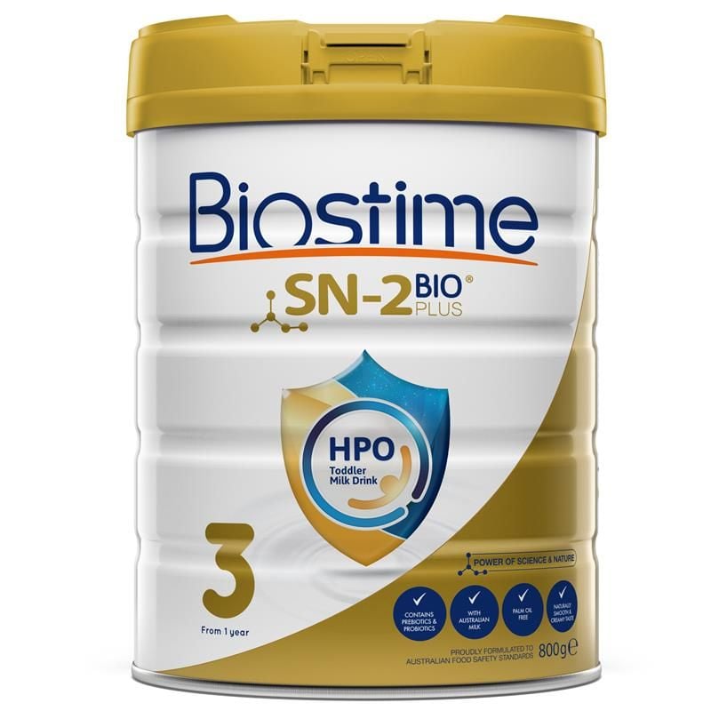 Sữa bột Biostime SN-2 BIO PLUS HPO cho trẻ sơ sinh Stage 3 800g