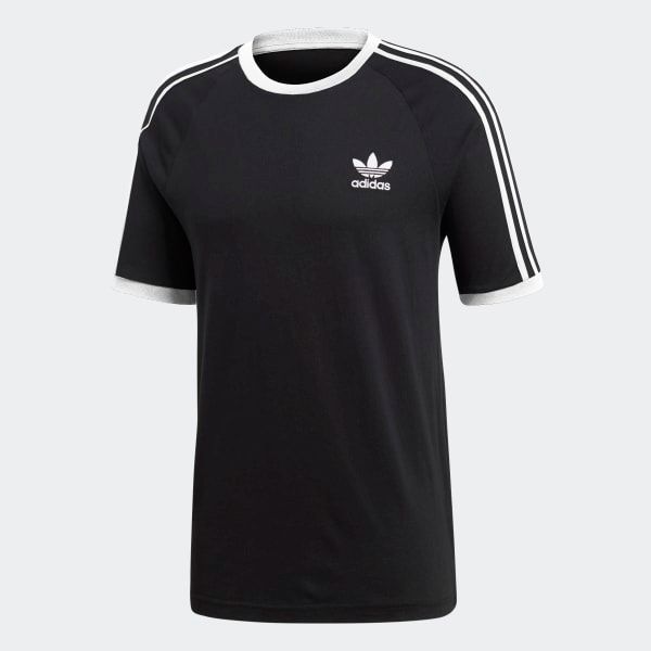 Áo nam Adidas Men's 3 Stripe Tee / T-Shirt / Tshirt - Black