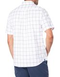 Easy Care Oxford Check Short Sleeve Shirt White