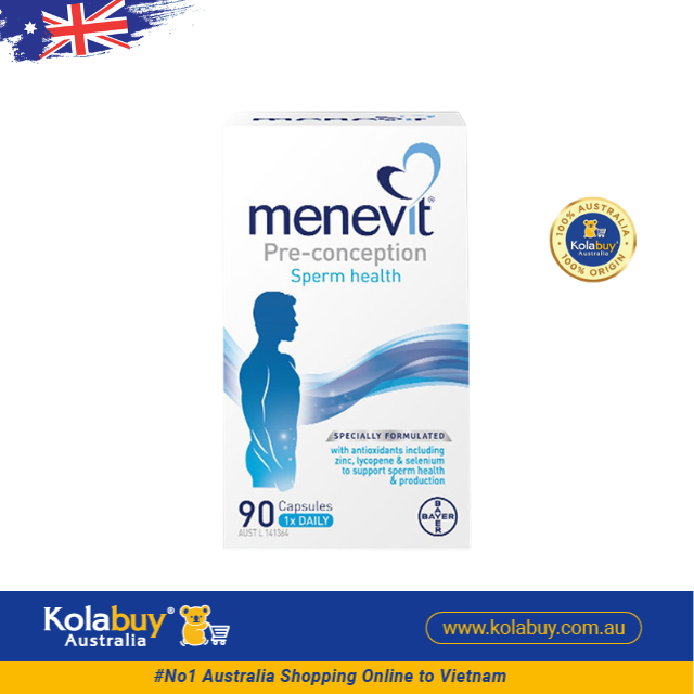 [Special Set] Chăm sóc sức khỏe trước sinh cho cả nam và nữ Elevit 100v & Menevit 90v & Hàu Úc Oyster plus (Discount đến 30%)