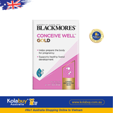 [Special Set] Chăm sóc sức khỏe trước sinh cho nữ Elevit 100v & Bổ trứng Blackmores & Axit Folic (Discount đến 30%)