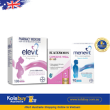 [Special Set] Chăm sóc sức khỏe trước sinh cho cả nam và nữ Elevit 100v & Bổ trứng Blackmores & Menevit 90v (Discount đến 30%)