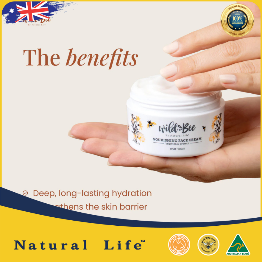 Kem dưỡng da mặt Wild Bee Nourishing Face Cream 100g