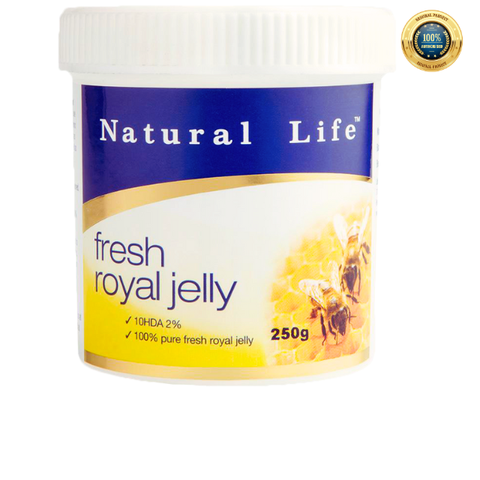 Sữa ong chúa tươi tự nhiên Natural Life Úc Fresh Royal Jelly 250g