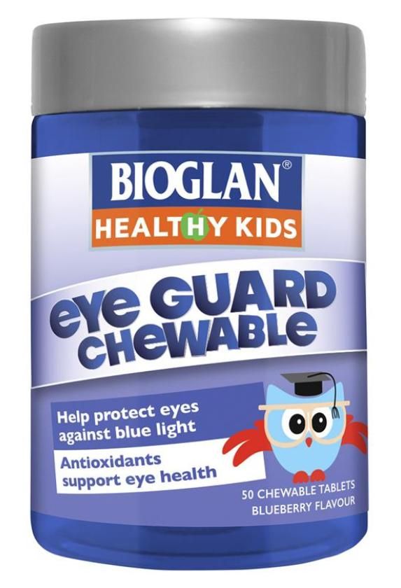 Bioglan Kids Eye Guard Chewable 50 Tablets