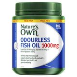 Nature's Own Odourless Fish Oil 1000mg Exclusive Size 500 viên