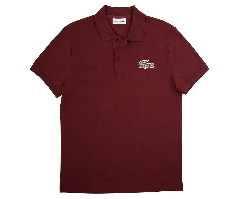 Áo Lacoste Men's Fall Countryside Slim Fit Polo Shirt - Wine