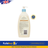 Sữa tắm gội cho bé của Úc Aveeno Baby Daily Moisture Lightly Scented Wash & Shampoo 532mL