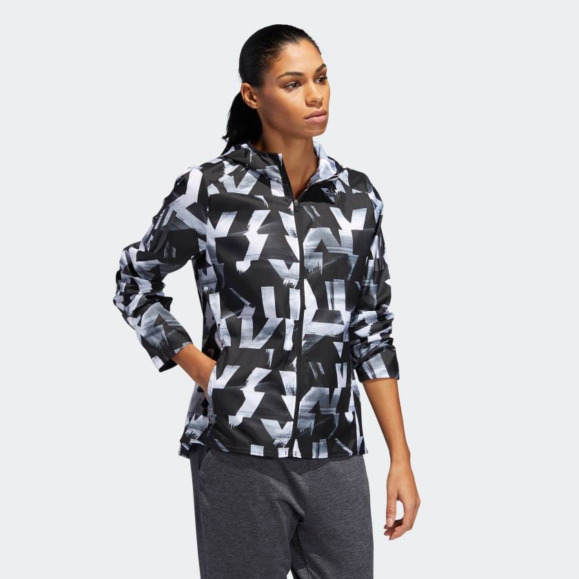 OWN THE RUN SPEED SPLITS JACKET - ÁO NỮ ADIDAS