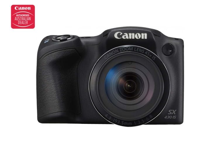 Canon PowerShot SX430IS Digital Camera - Black