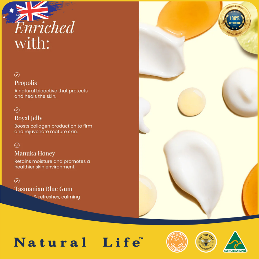 Kem dưỡng da mặt Wild Bee Nourishing Face Cream 100g