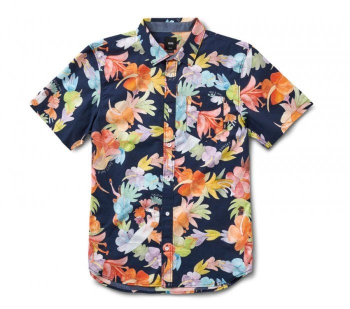 ALOHA SHORT SLEEVE SHIRT BLUE