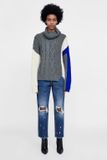 Z1975 RIPPED JEANS- Quần Jean Nữ