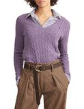 Cable Wool-Cashmere Sweater