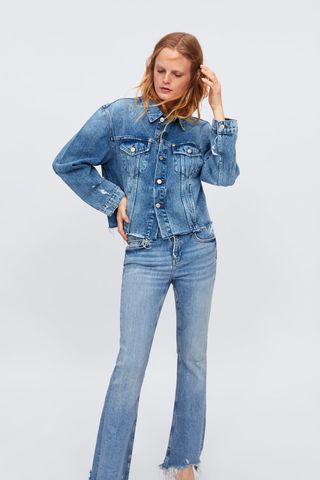 JEANS ZW PREMIUM SKINNY FLARE SUNRISE BLUE