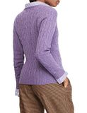 Cable Wool-Cashmere Sweater