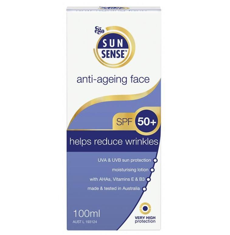 Sunsense Anti-Ageing Face spf 50+ Sunscreen 100Ml