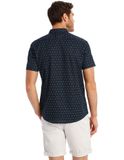 Peru Geo Print Short Sleeve Relaxed Shirt