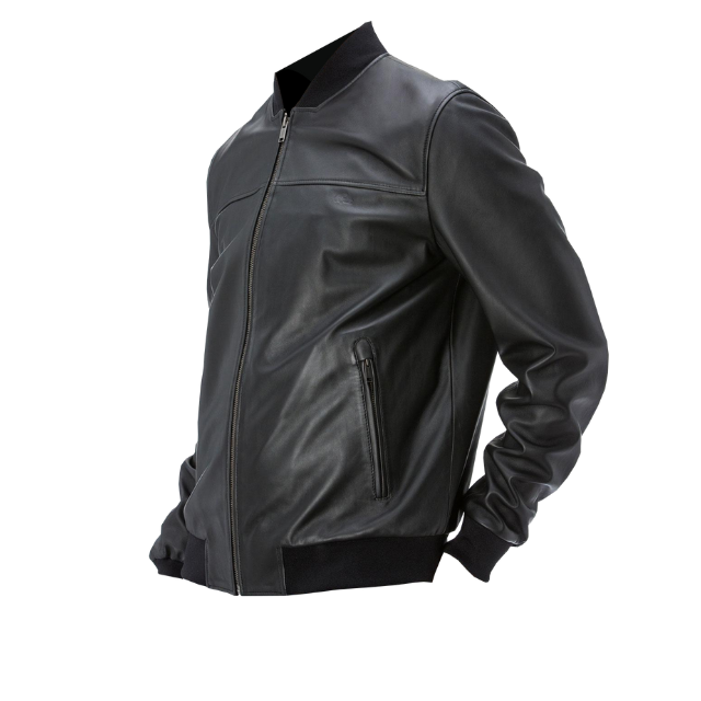 Lacoste Vinnie Lambskin Leather Jacket