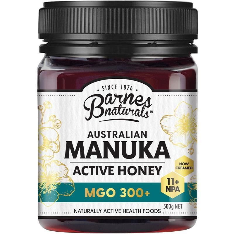 Mật ong Barnes Naturals Australian Manuka Honey 500g MGO 300+
