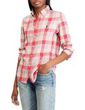 Classic Fit Plaid Cotton Shirt