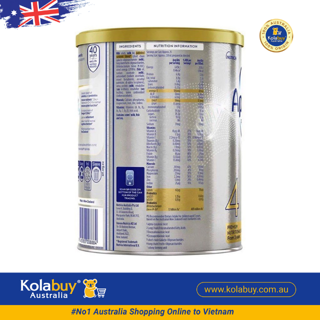 Sữa Aptamil Pro số 4 Úc cho trẻ trên 3 tuổi 900g