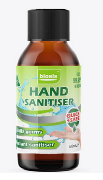 [LÌ XÌ] Nước rửa tay khô Biosis Hand Sanitiser 50ml