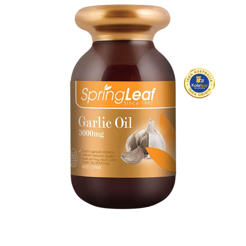 Viên uống tinh dầu tỏi SpringLeaf Garlic Oil 3000mg 360 viên